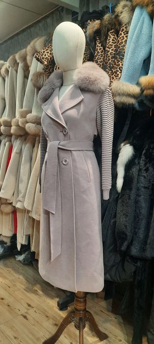 палта от естествен косъм/манта/якета