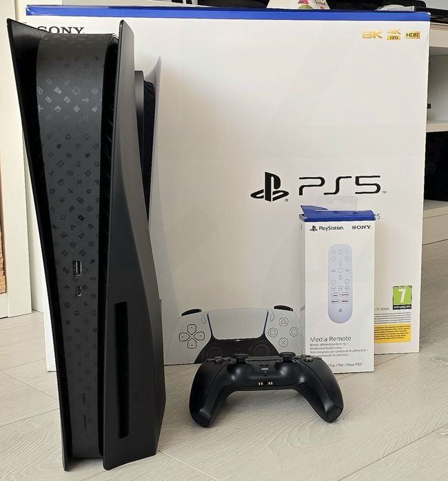 [IMPECABIL] Playstation 5 Disk Drive 825GB All Black + Bonus | PS5
