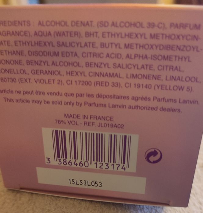 Eclat d'arpege sheer