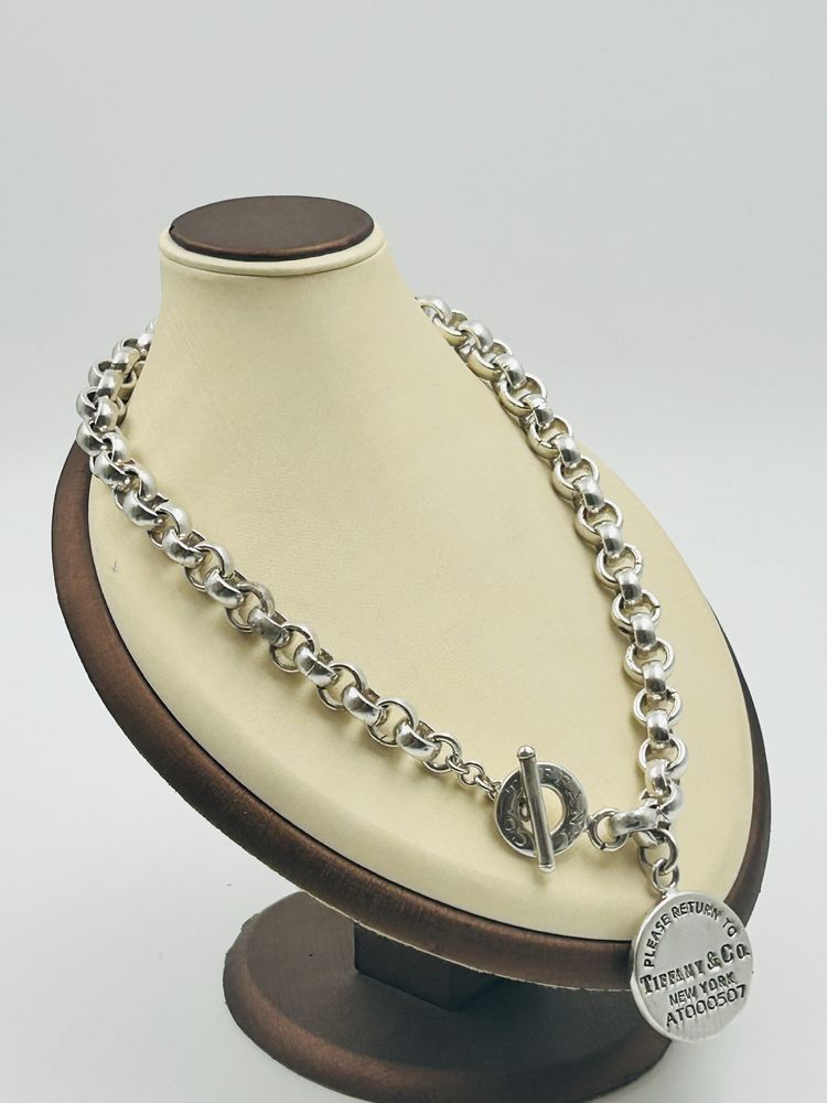 Сребърно колие Tiffany & Co