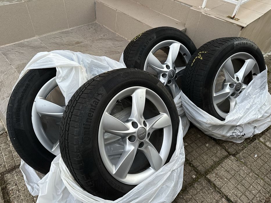 17’ Оригинални джанти с гуми за Ауди