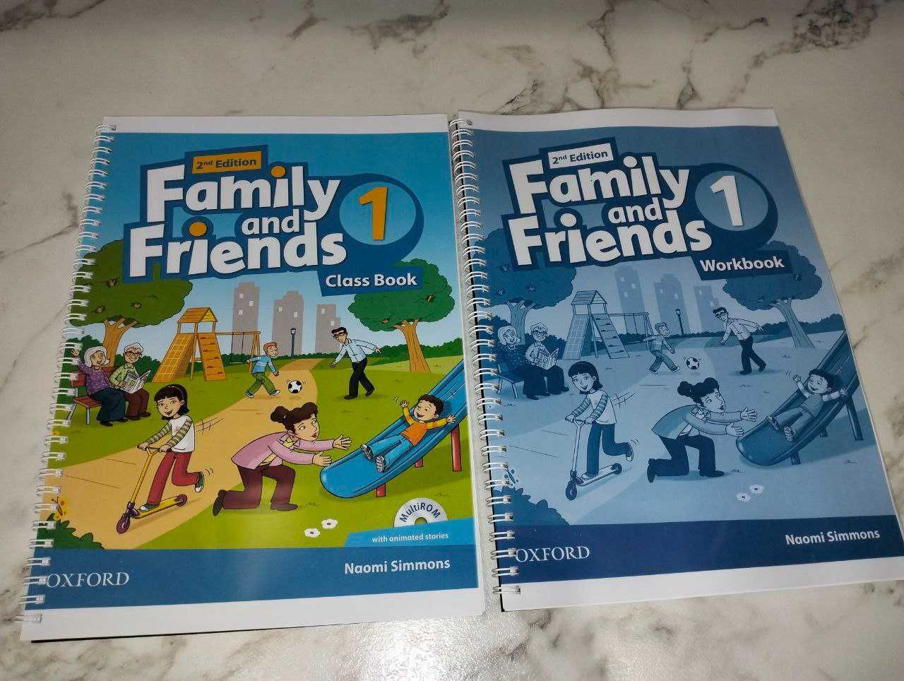 Английский книг. family and friends. solutions. grammer. engilsh file