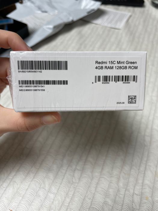 Xiaomi Redmi 15c 128 GB НОВ НЕРАЗОПАКОВАН