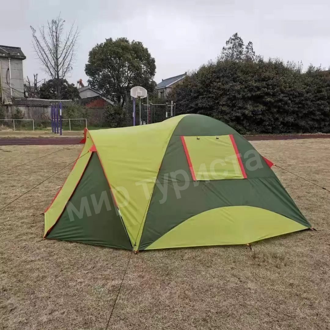 Палатка MirCamping ART-1011-3 кемпинговая, 3 места, green