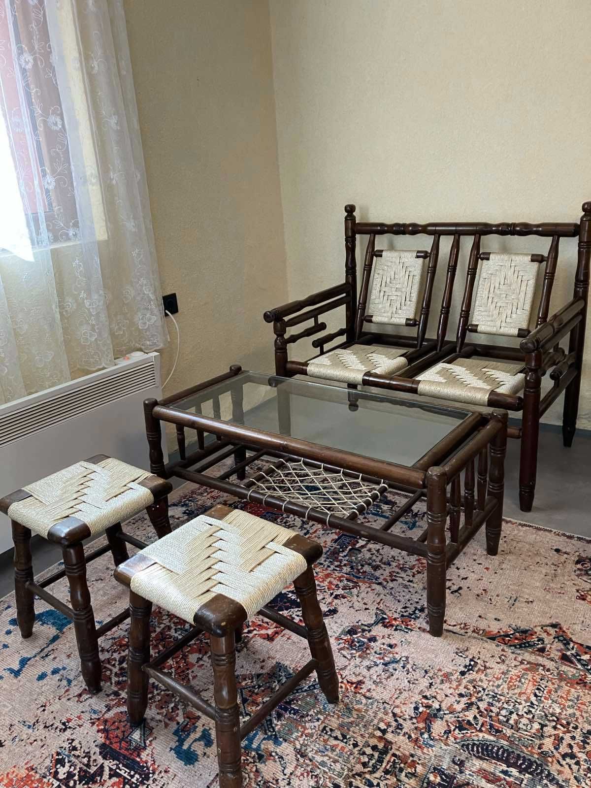 Плетени мебели, подходящи за дома и градината