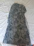 Rochie gri petrecuta
