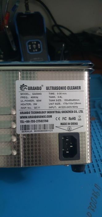 Продам ультразвуковую ванну на 60w