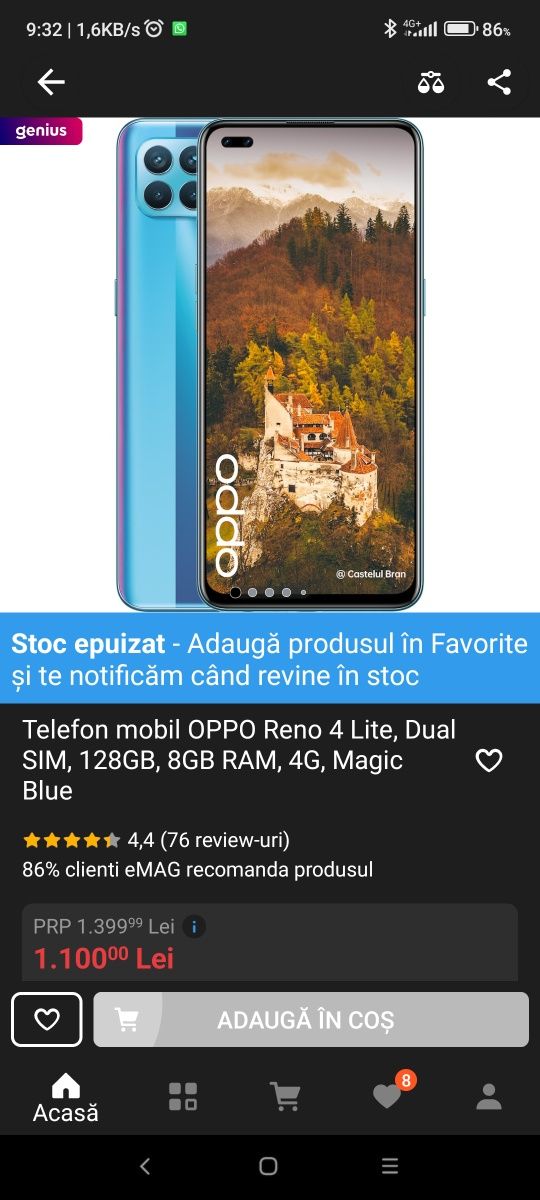 Oppo reno 4 lite