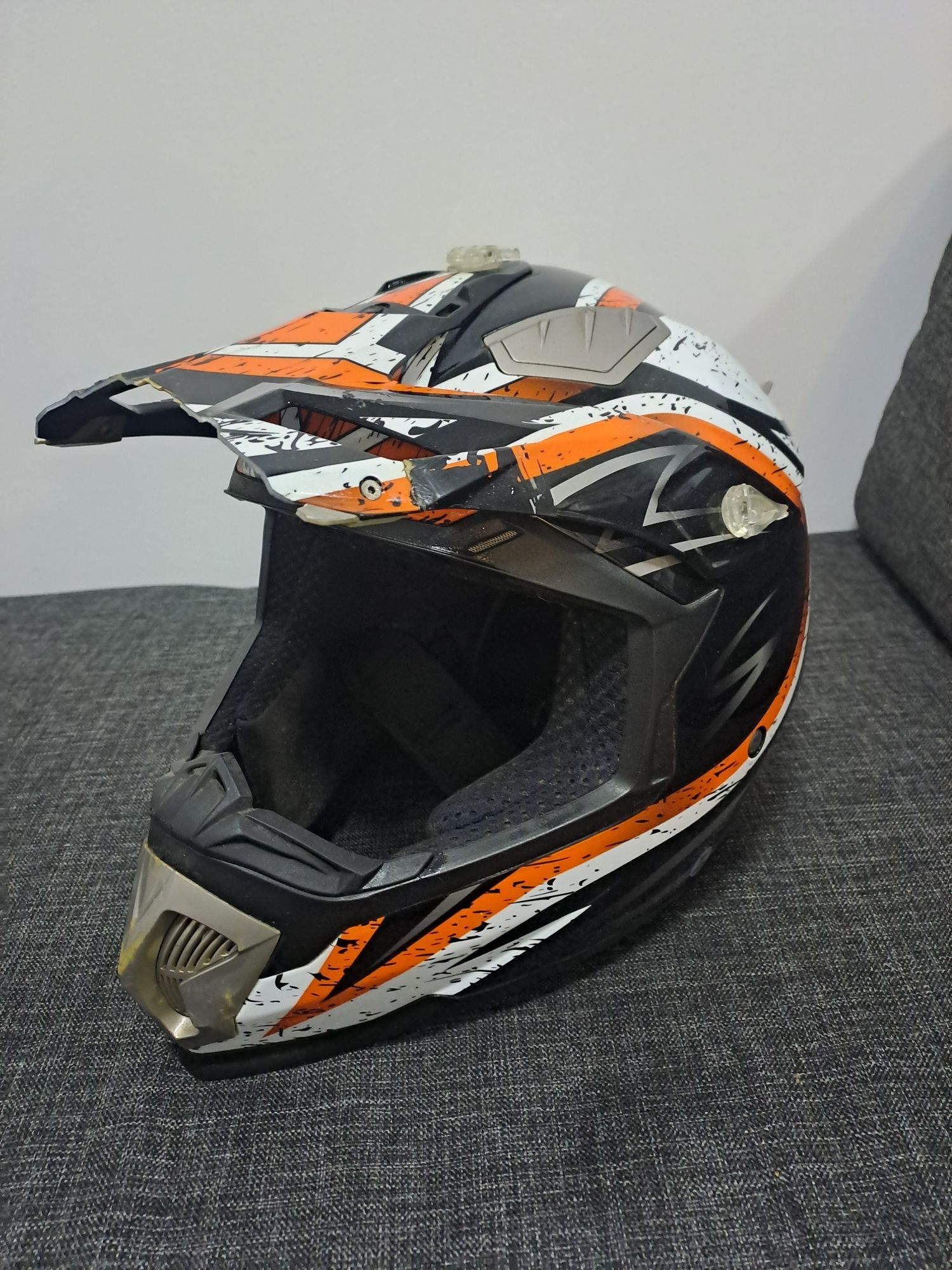 Каска за мотокрос XL 61-62