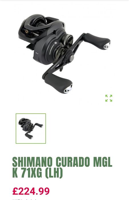 Vand mulineta multiplicator Shimano Curado MGL 71xg LH