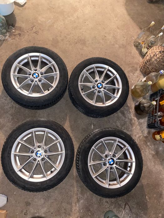 Jante originale BMW 16 + cauciucuri iarnă