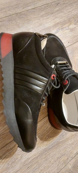 Adidasi Alessandro Biaggio pantofi piele 43