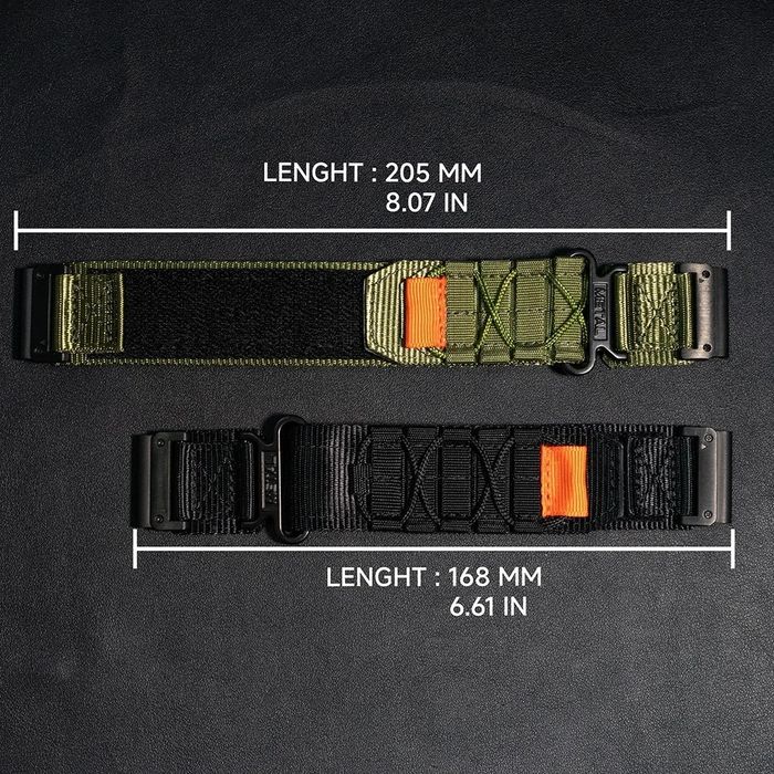 MILITARY QUICKFIT Каишка за Garmin Fenix/Instinct/Enduro/Epix/Quatix