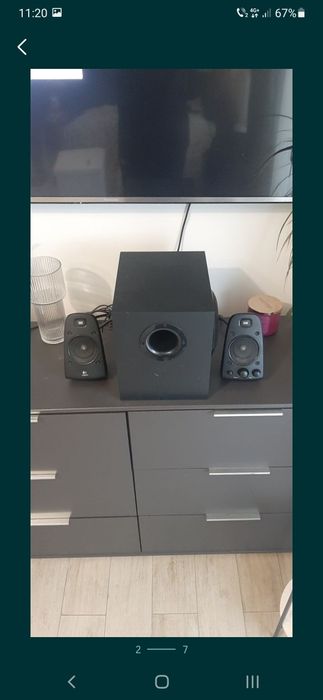 Logitech z623 boxe active sistem 400w 2.1 bass boosted