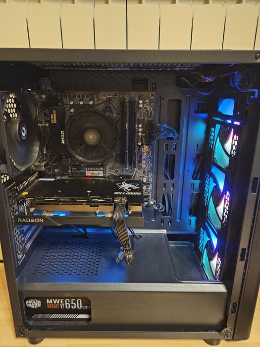 Геймърски компютър/Gaming PC AMD RYZEN 5;RADEON RX 6600