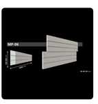 Termosistem decorativ tip fuga ancadramente