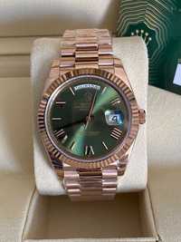 Rolex Day Date Green Dial new Model