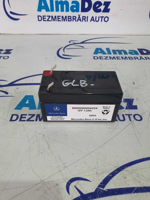 Baterie auxiliara start stop Mercedes GLB 2020 cod N000000004039