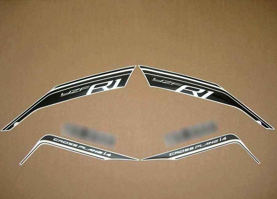 Стикери Yamaha R1 пето поколение 2009г-2013 Ямаха р1 лепенки rn22 yzf