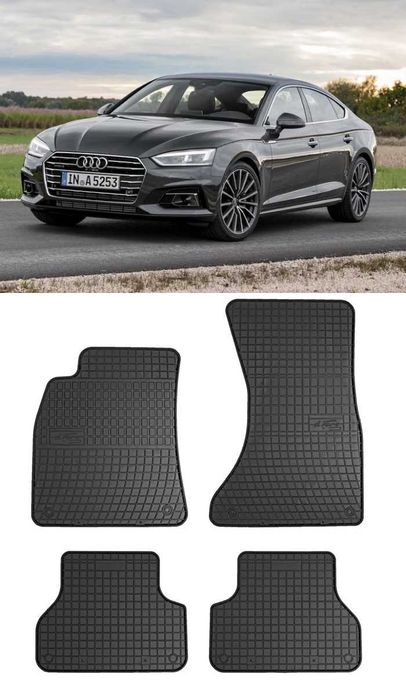 Гумени стелки Frogum съвместими с Audi A5 2016+