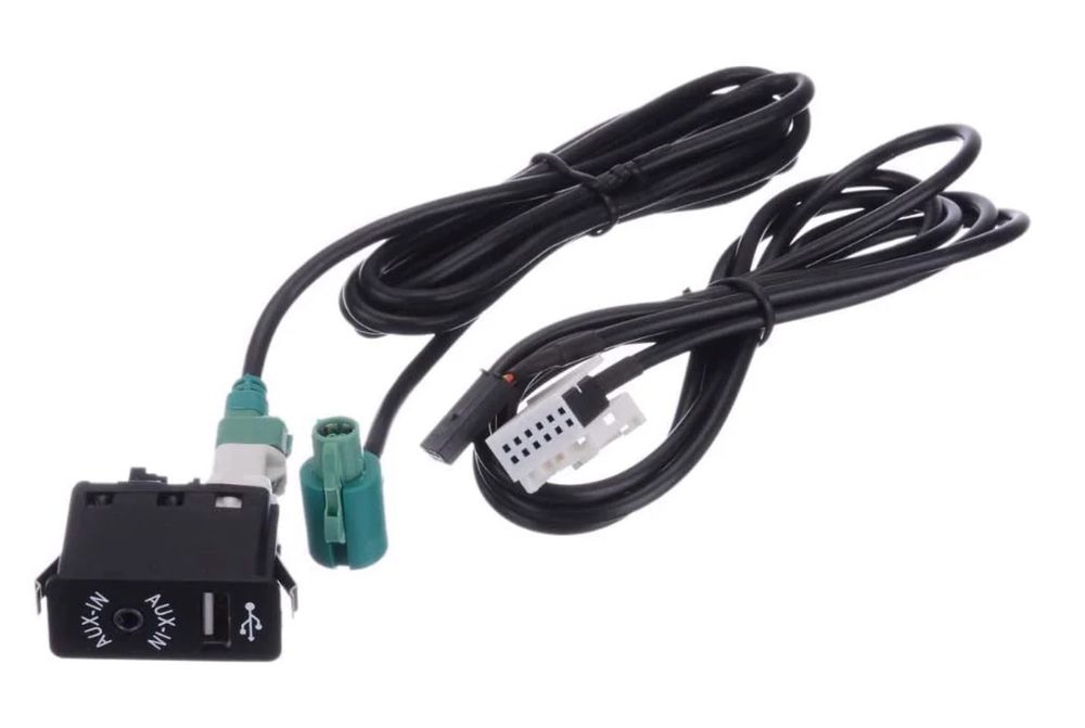 Cablu adaptor Aux in USB 12-4 pini BMW Mini Cooper E81 E90 E60 F10 F06