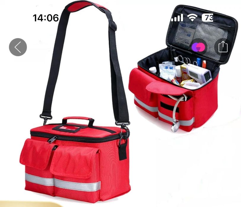 Сумка укладка для первой помощи