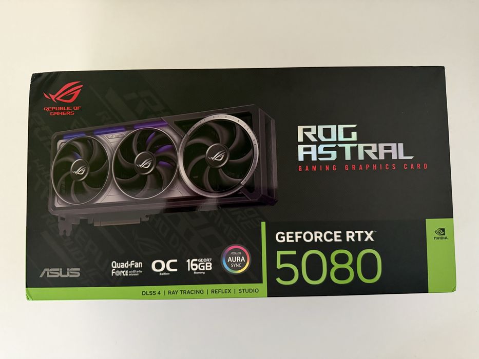 7000 RON Asus Rog Astral RTX 5080 16GB GDDR7