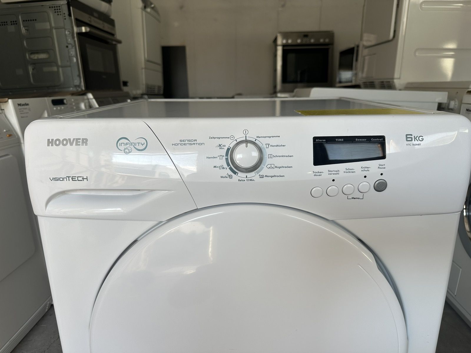 Сушилня +гаранция. HOOVER кондензна 6кг. Безплатна доставка за София