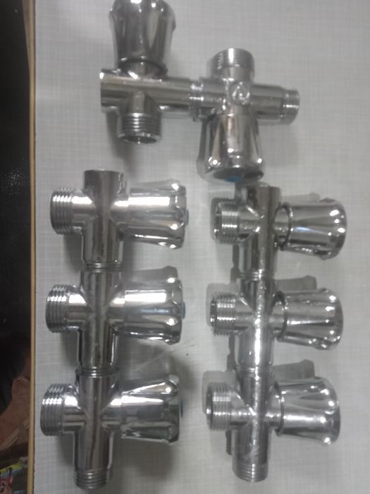 Продам, кран полуоборотный, новый.