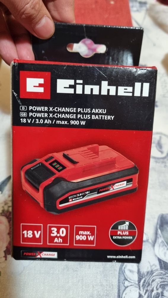 acumulator einhell 3 Ah nou