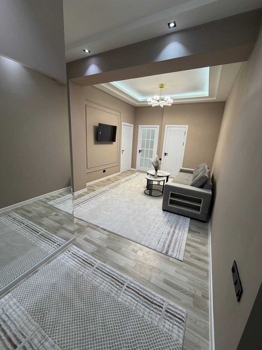 ЖК Manzur Юнусабад 18 кв, Сайрам. 3 комнатная новый ЕВРО ремонт