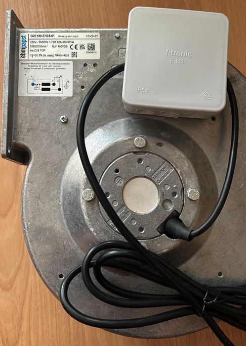 Вентилятор для угольного котла DP-160 G2E-180  Улитка для котла