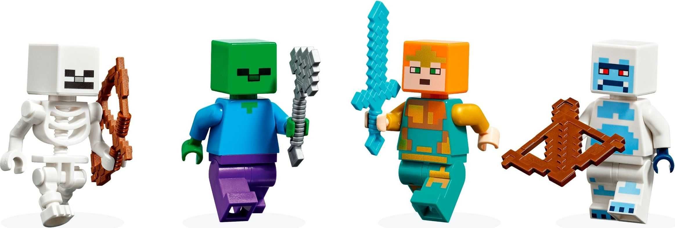LEGO Minecraft - Castelul de gheata 21186, 499 piese -NOU sigilat