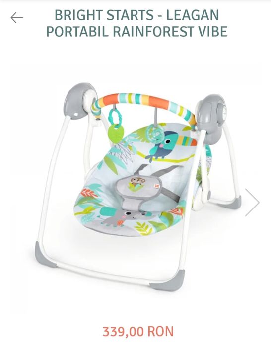 Leagan portabil copil