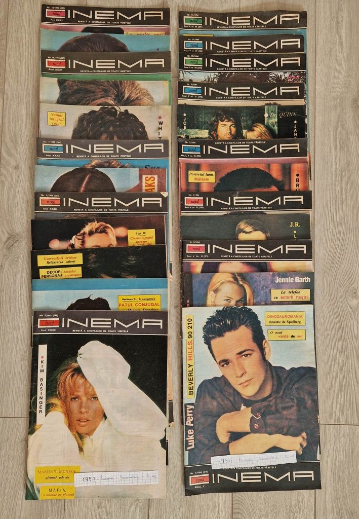 Colecție revista Cinema - ani completi