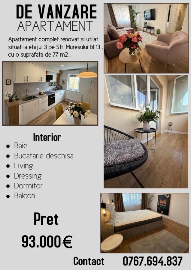 Apartament De Vanzare!