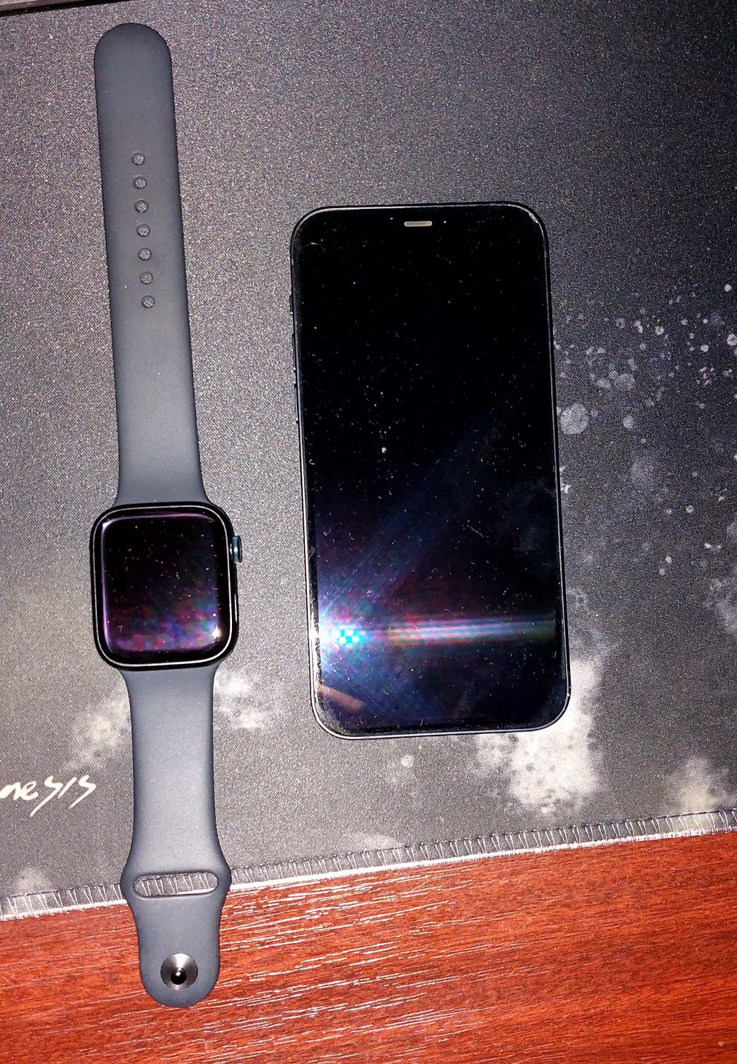 Iphone 12, 128gb + apple watch 8, 45mm