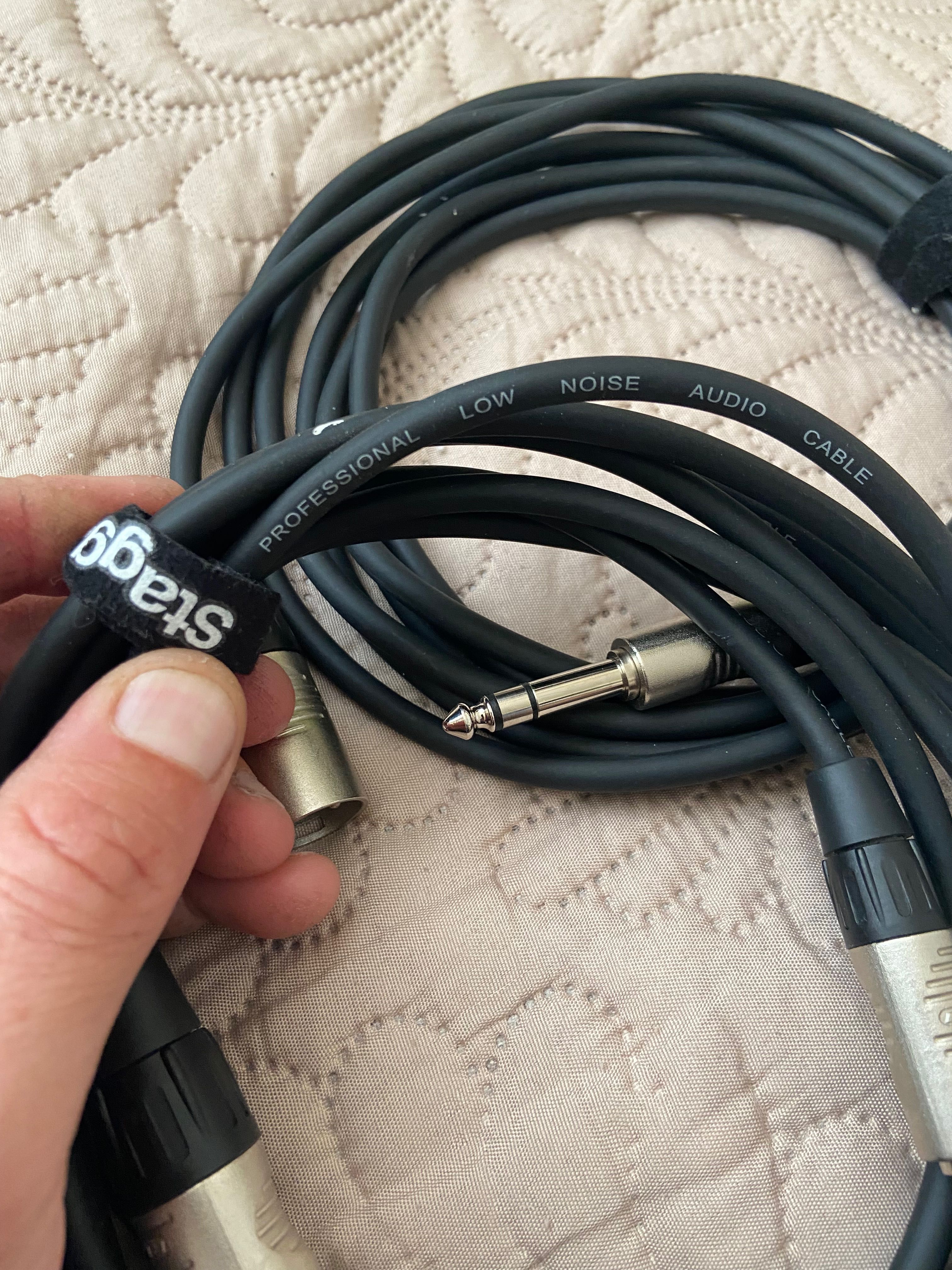 2 Броя Stagg Audio Cable TRS - 3m
