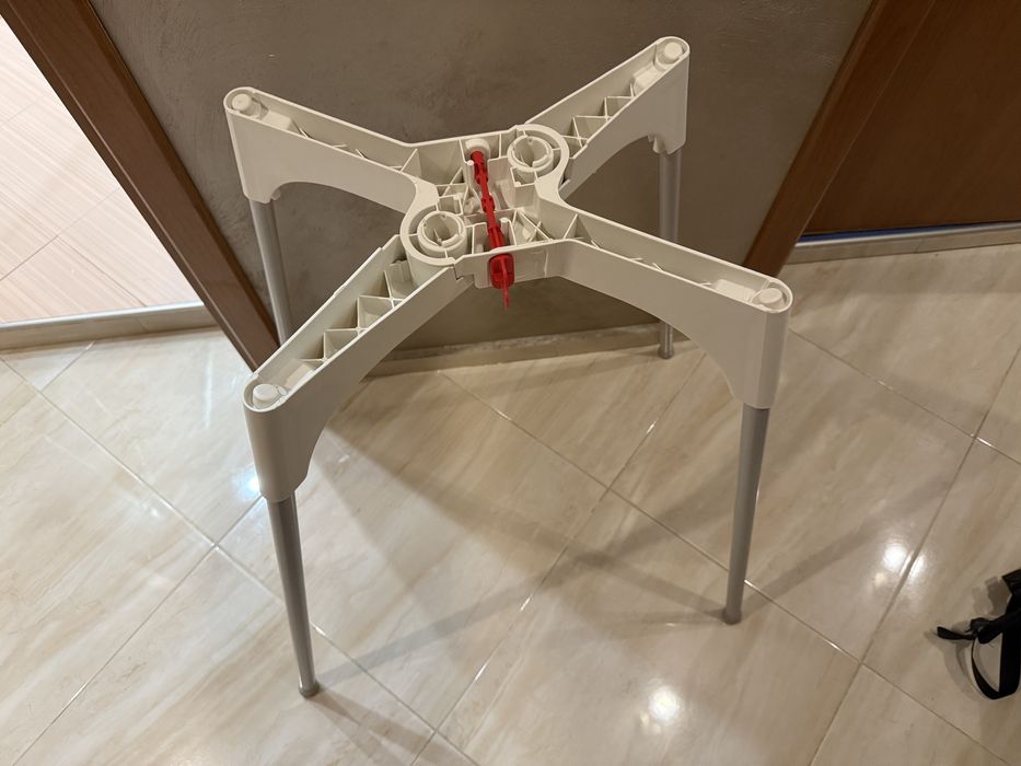 Комплект вана и стойка OK Baby - Бела, бяла