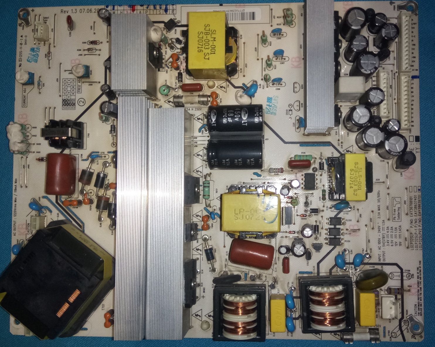 Placa sursa powerboard EAY38639701 LG