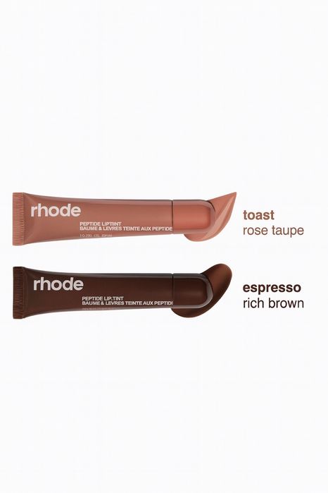 Rhode lip tint Toast si Espresso