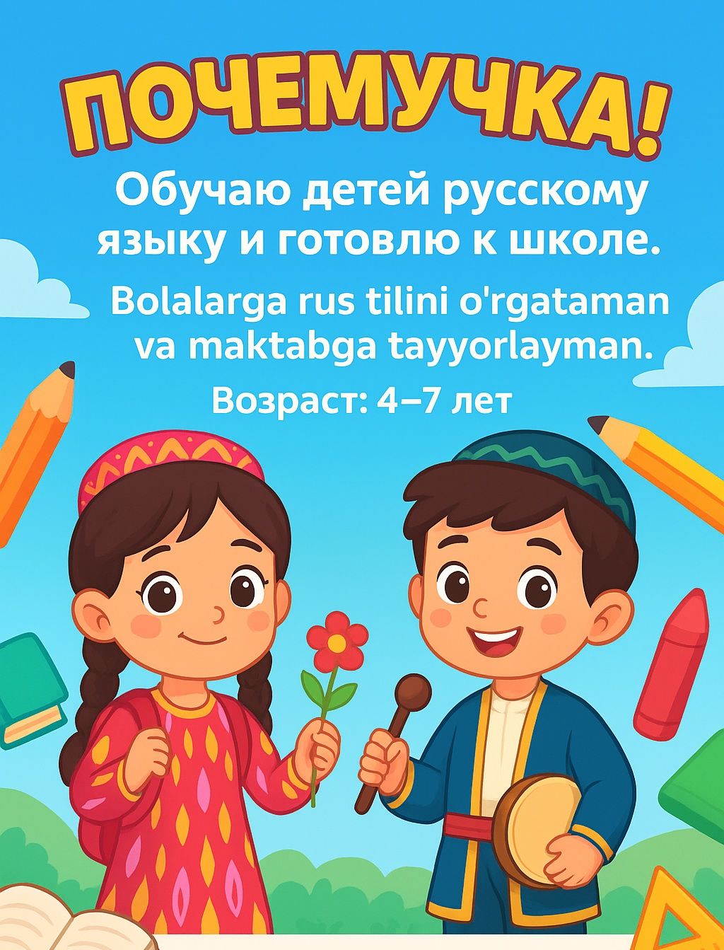 Почемучка для детей до 7 лет