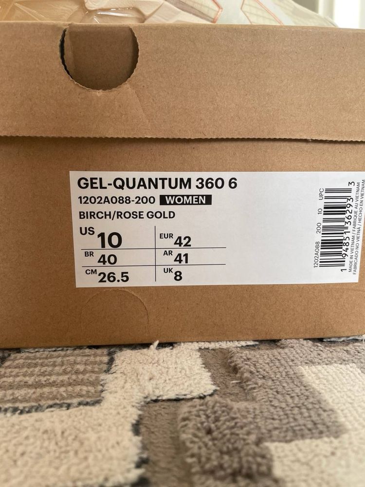 Кроссовки Asics Gel quantum 360, Новые, оригинал