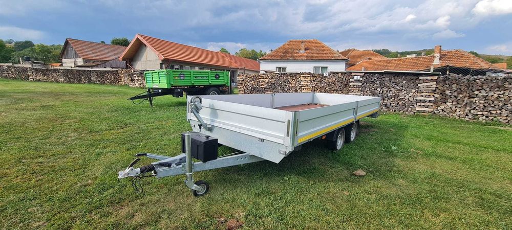 Remorca transport vehicule si marfa categoria O2 Autocar Atlas 5x2,1