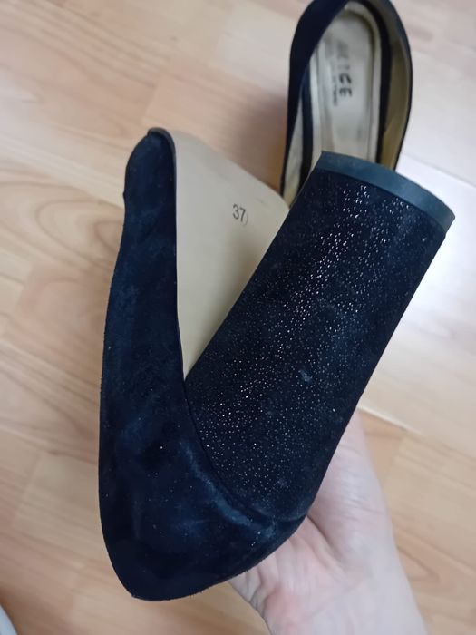 pantofi cu toc de dama