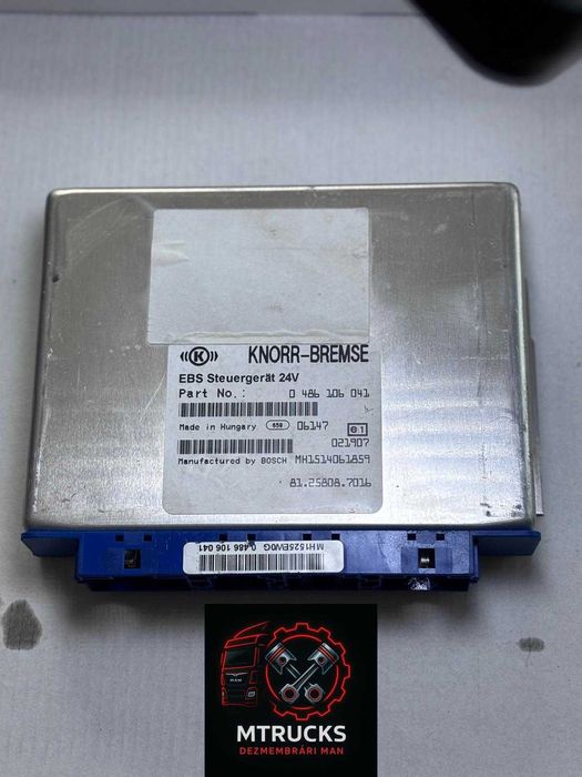 Calculator EBS MAN TGX TGS TGA/ KNORR BREMSE 81258087016