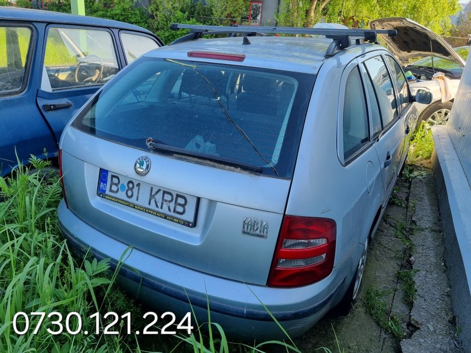 Skoda Fabia Elegance, 1.4 benzina EURO 4,cu fiscal pt rabla dezmembrat