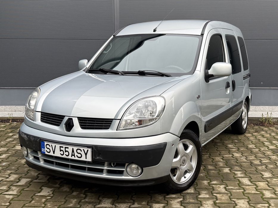 Renault Kangoo, 2004, 1.5 DIESEL, Cutie Manuală 5 Trepte, AC, Cârlig