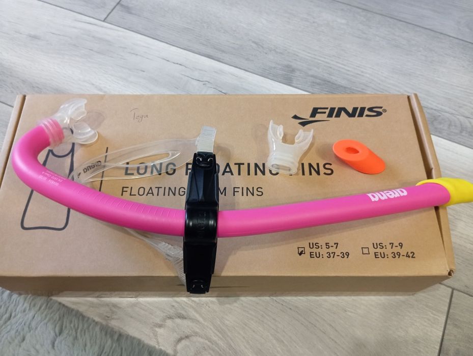 Шнорхел Arena Pro lll и плавници finis