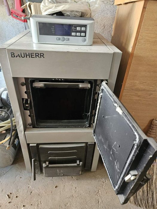Пиролизен чугунен котел 30кв.